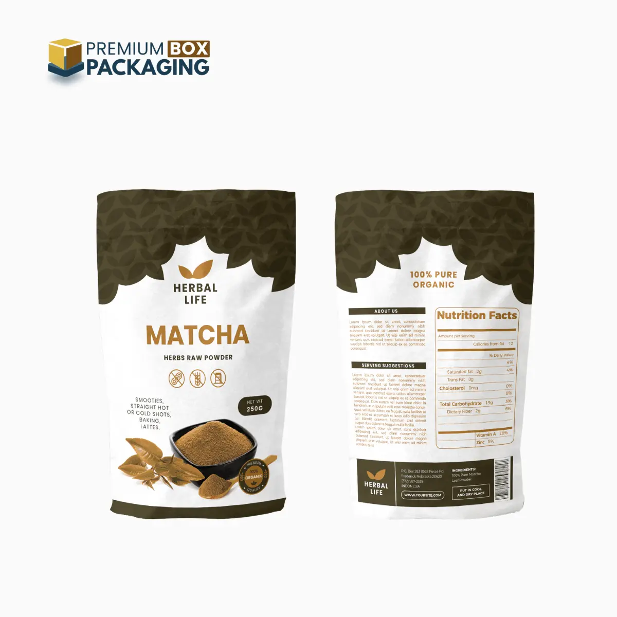 Herbal Product Packaging 1 - Premium Box Packaging