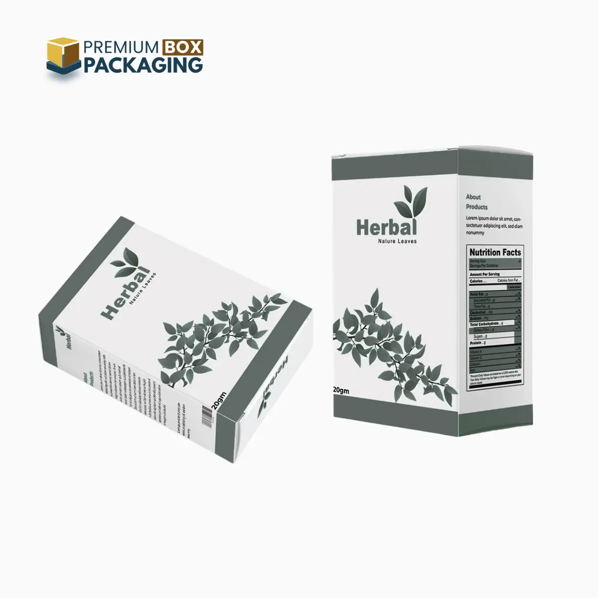 Herbal Product Packaging 2 - Premium Box Packaging