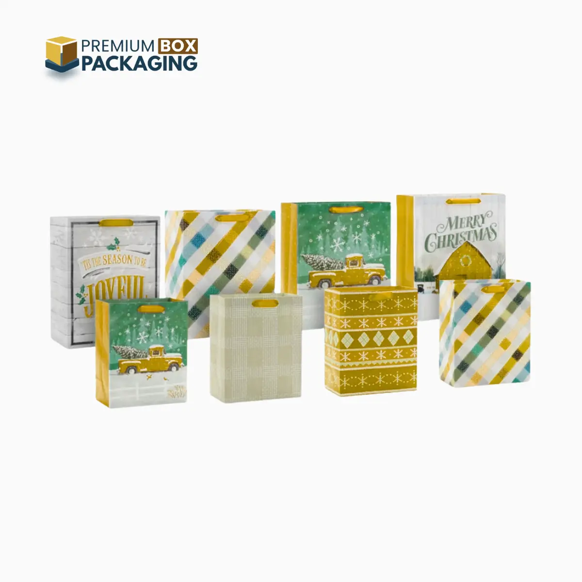 Assorted Holiday Gift Bags 2 - Premium Box Packaging