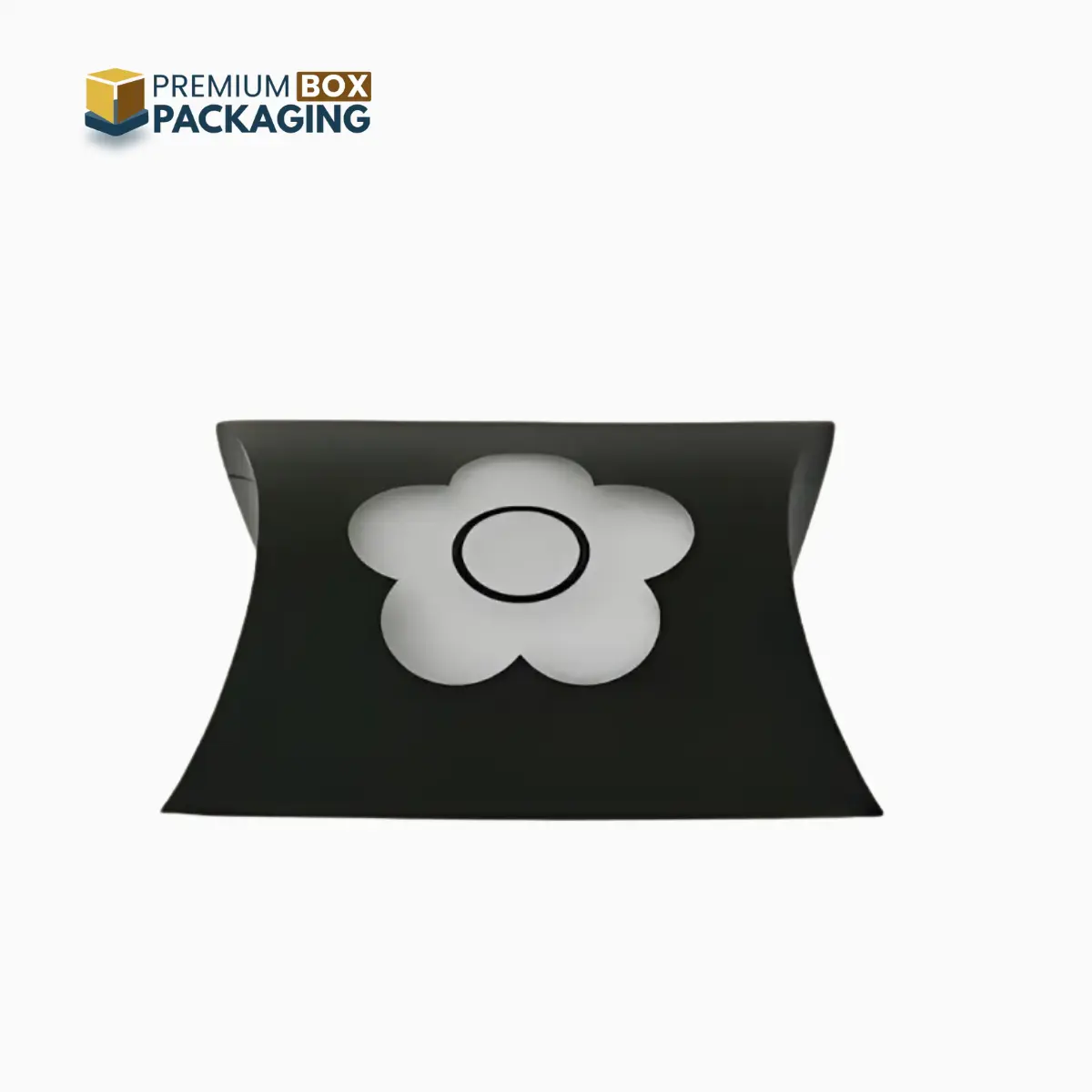 Black Pillow Boxes 2 - Premium Box Packaging