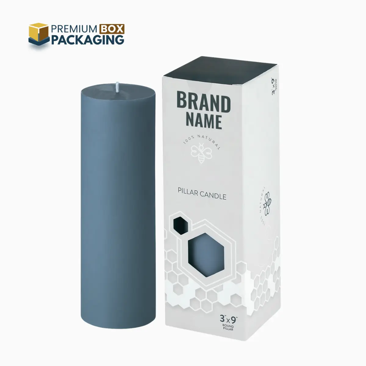 Custom Pillar Candle Packaging 1 - Premium Box Packaging