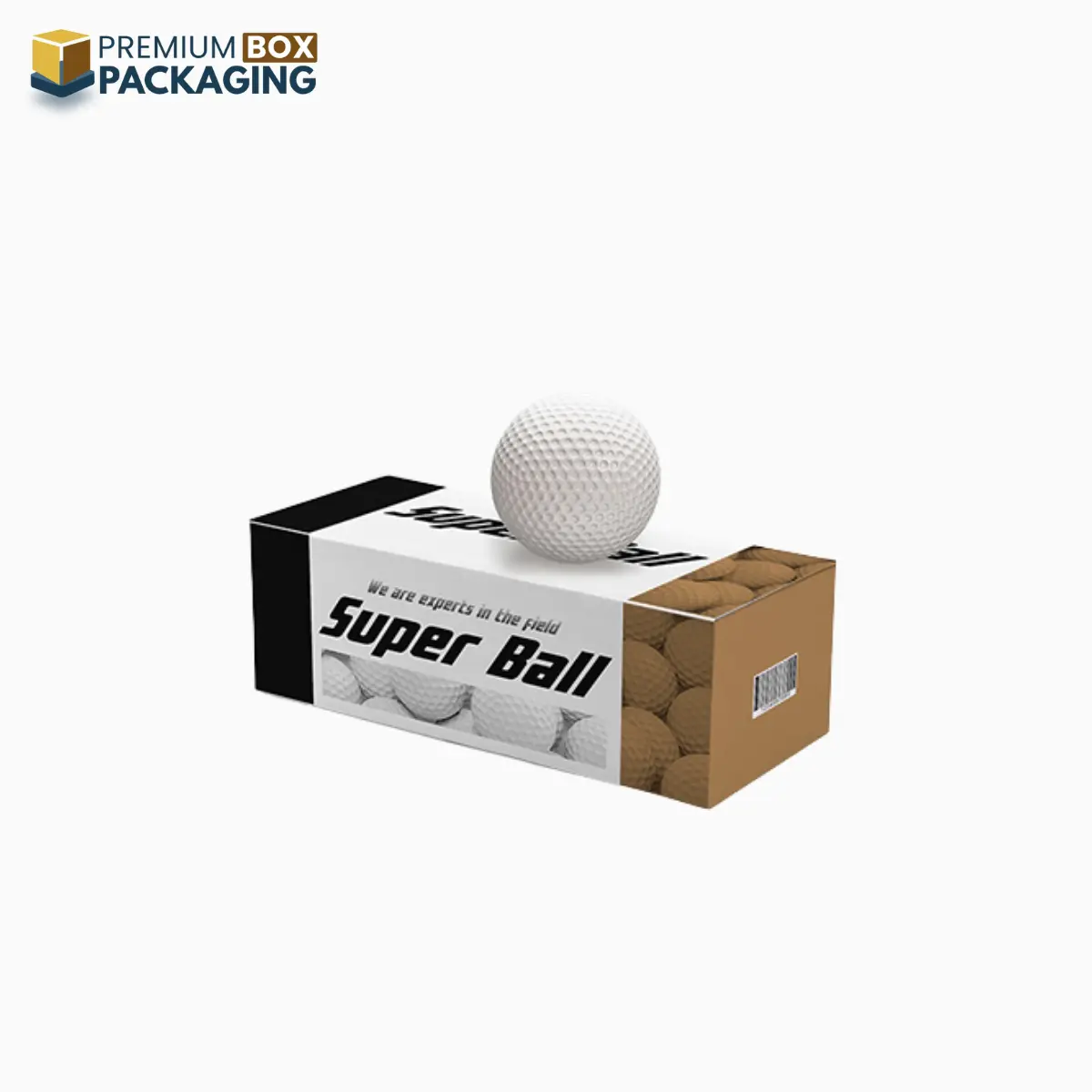 Custom-Printed Golf Balls Packaging 2 - Premium Box Packaging