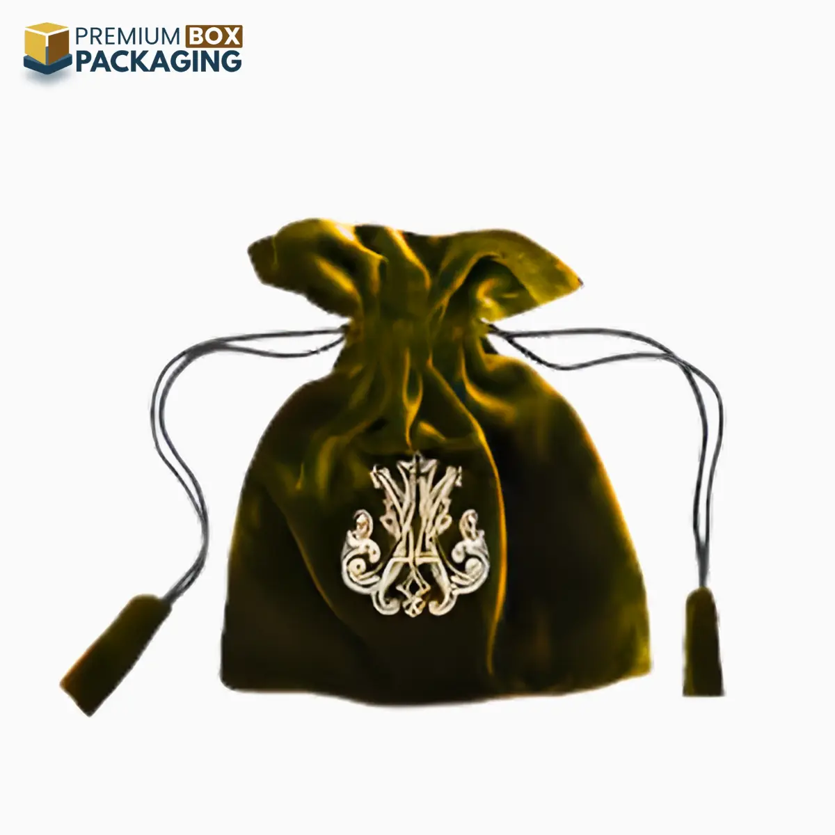 Custom Velvet Bags 1 - Premium Box Packaging