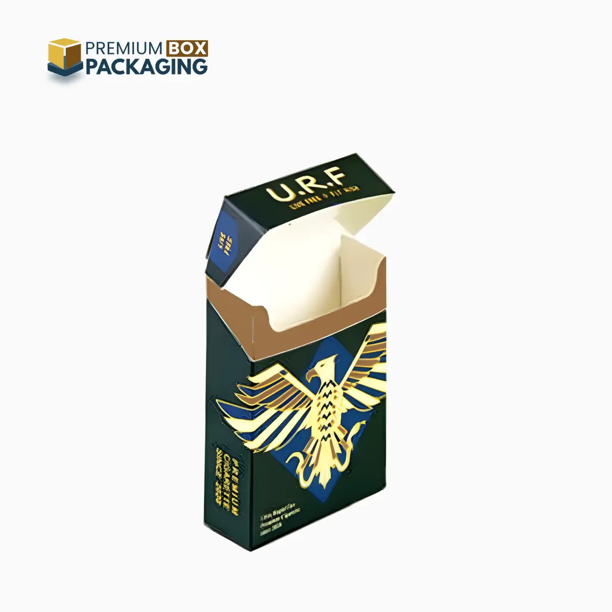 Empty Paper Flip Top Cigarette Boxes 1 - Premium Box Packaging
