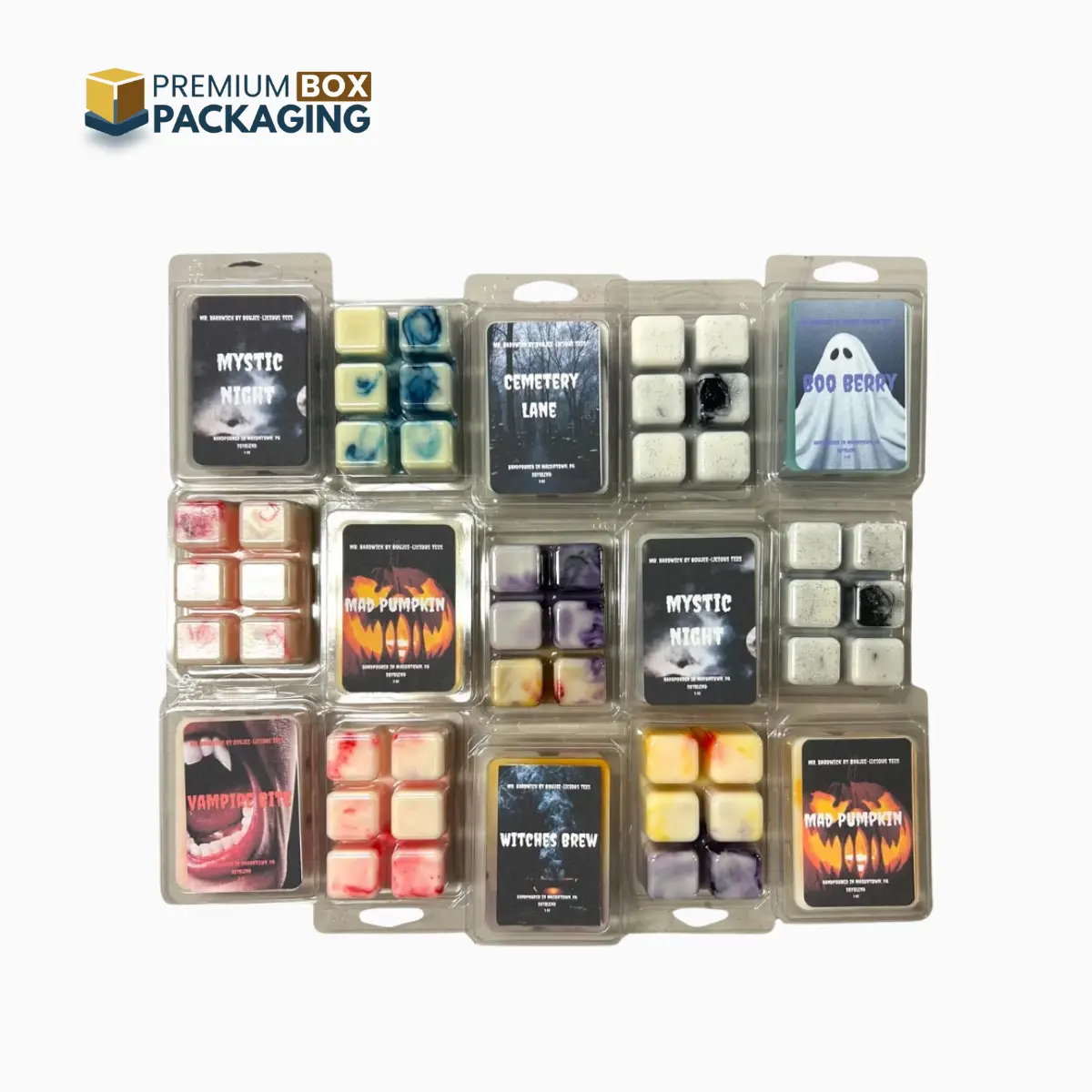 Halloween Clamshell Packaging Boxes 3 - Premium Box Packaging