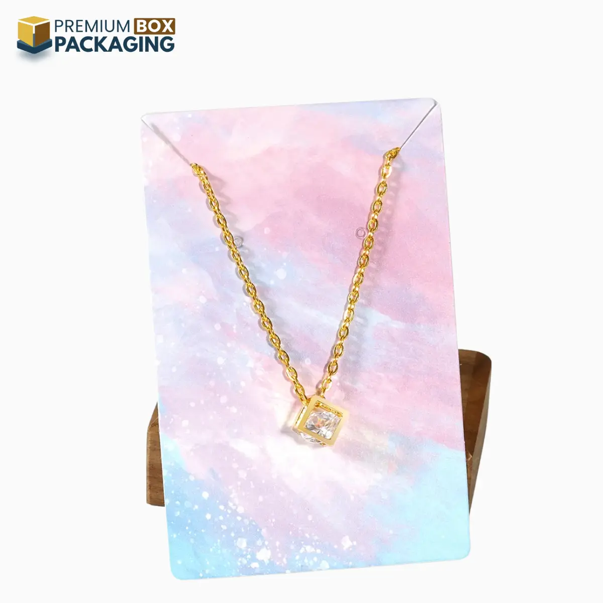 Hanging Necklace Custom Cards 2 - Premium Box Packaging