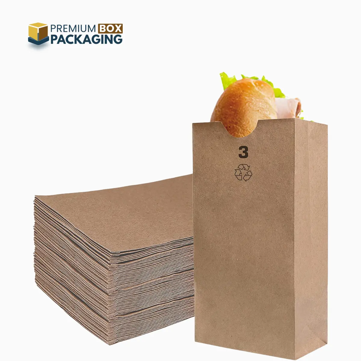 Paper Lunch Bags 2 - Premium Box Packaging