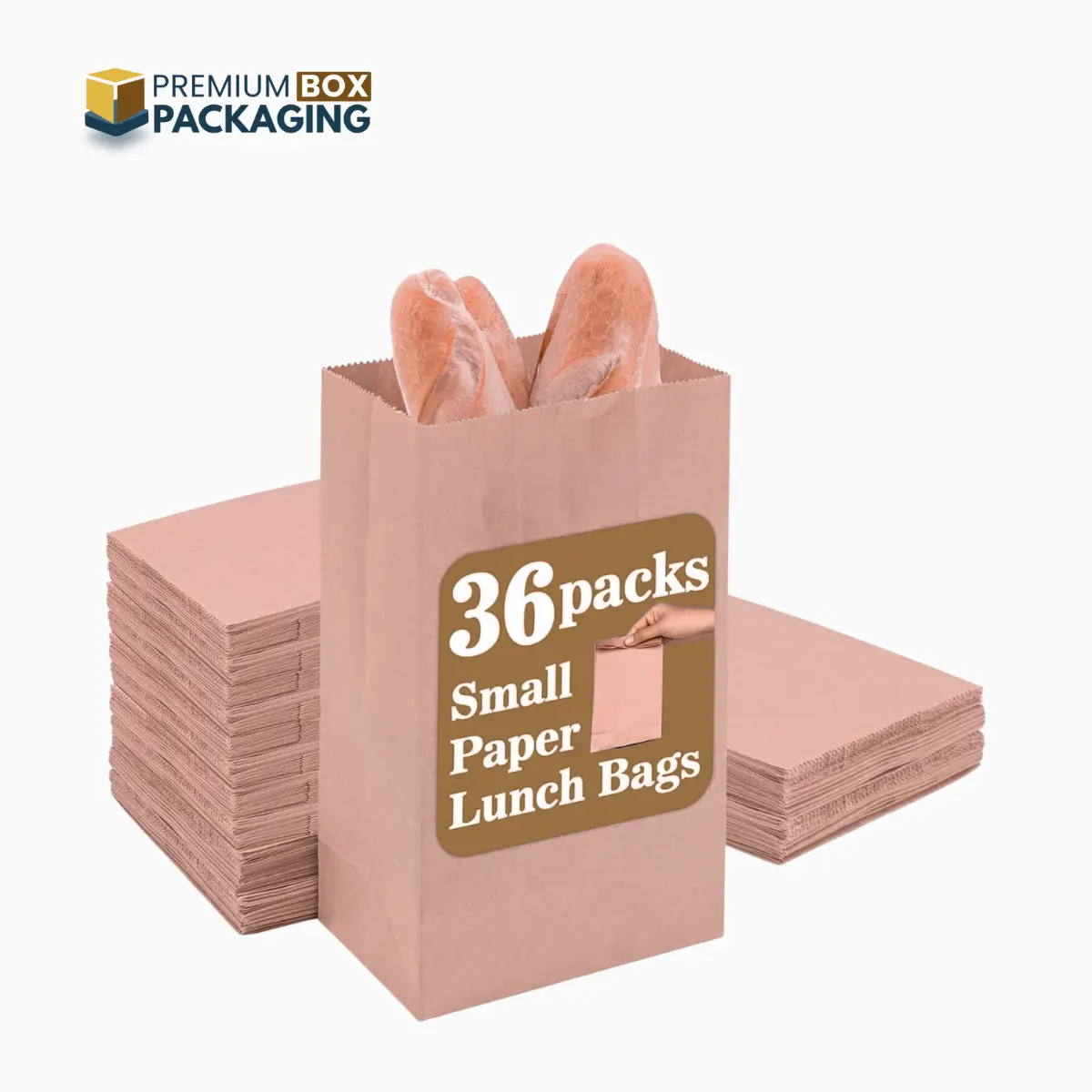 Paper Lunch Bags 4 - Premium Box Packaging