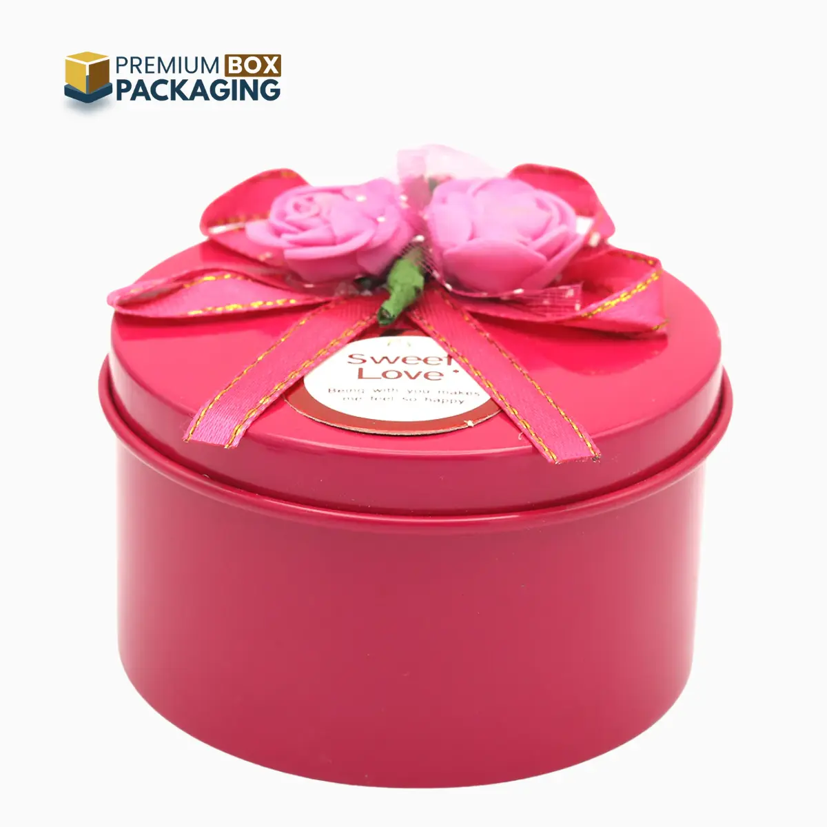 Round Gift Box With Lid 2 - Premium Box Packaging