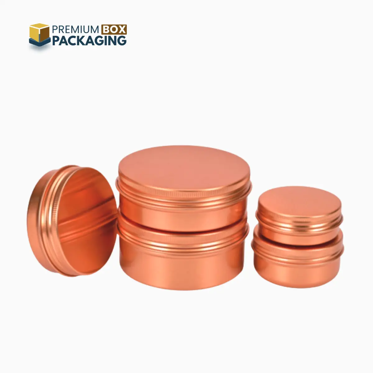 Screw top metal tins 3 - Premium Box Packaging
