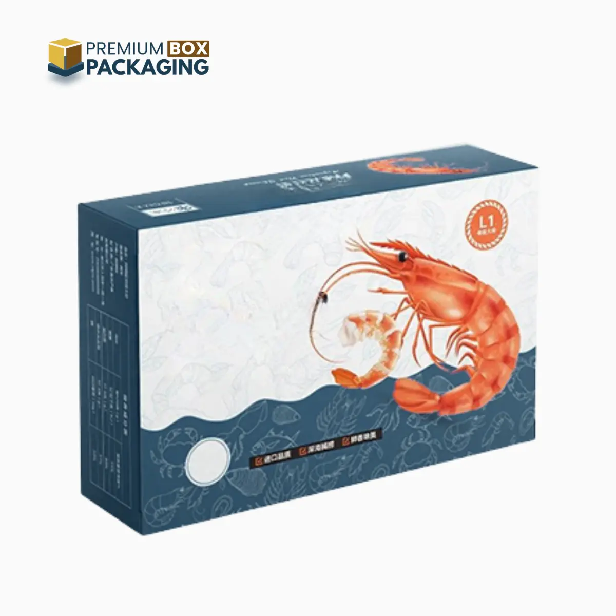 Seafood Packaging 3 - Premium Box Packaging