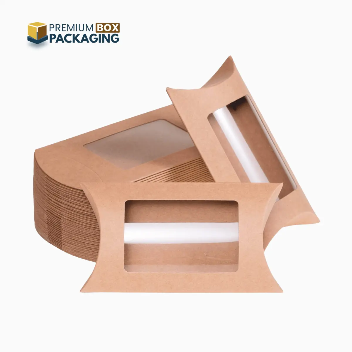 Window Pillow Boxes 1 - Premium Box Packaging