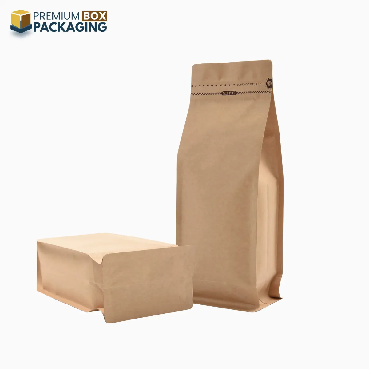 Custom Kraft Coffee Bags 7 - Premium Box Packaging