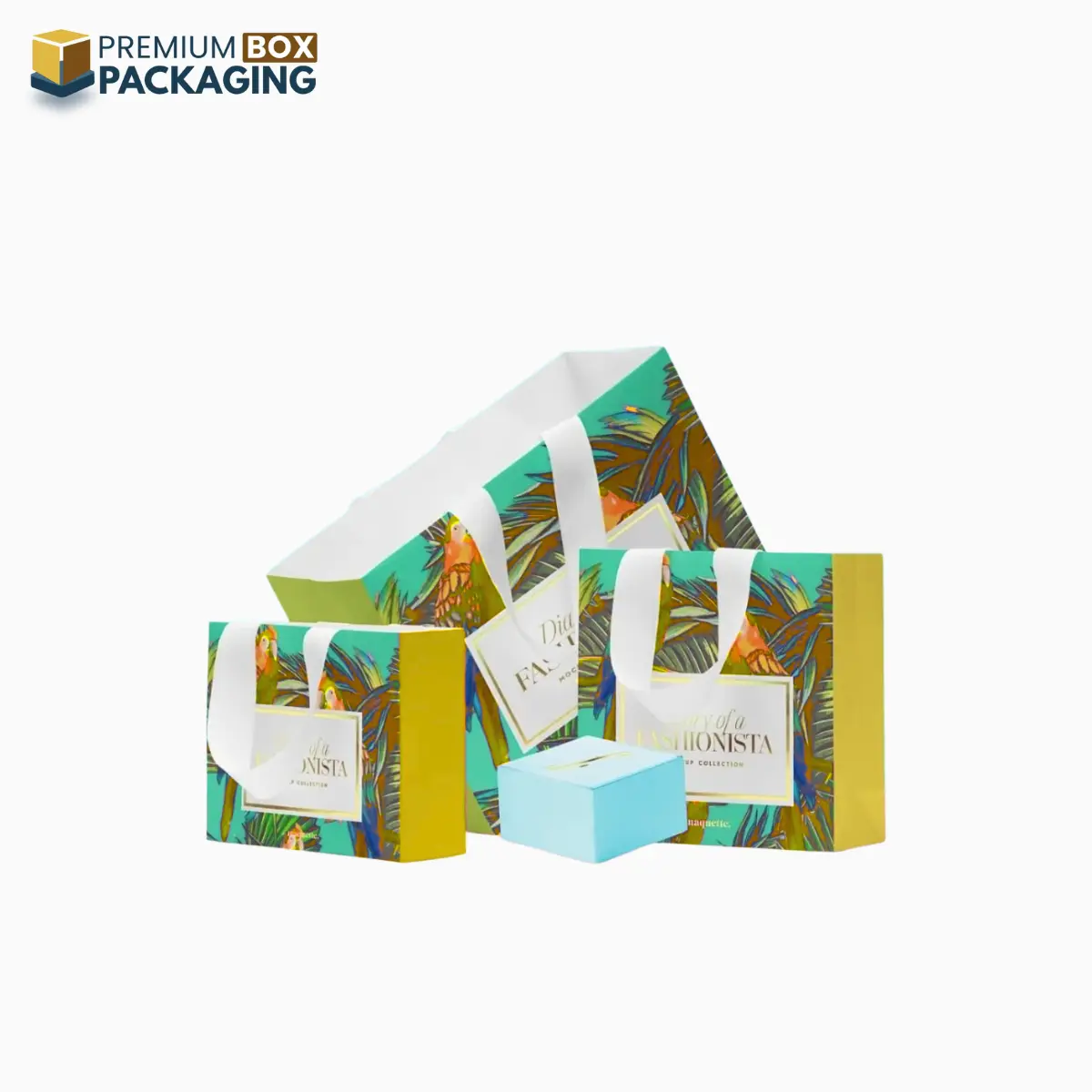 Custom Paper Gift Bags 4 - Premium Box Packaging