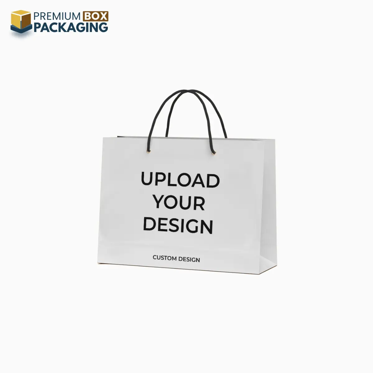 Custom Paper Shopping Bags 1 - Premium Box Packaging